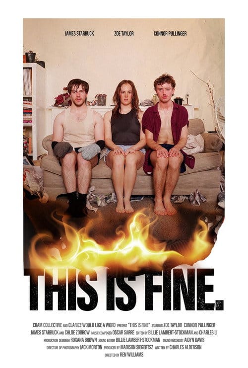 THIS IS FINE. poster